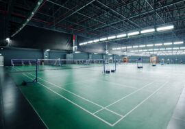 Badminton Netz Höhe