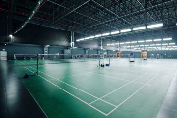 Badminton Netz Höhe