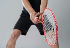 Badmintonschlaeger
