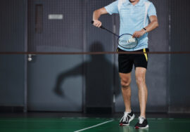Aufschlagregel Badminton