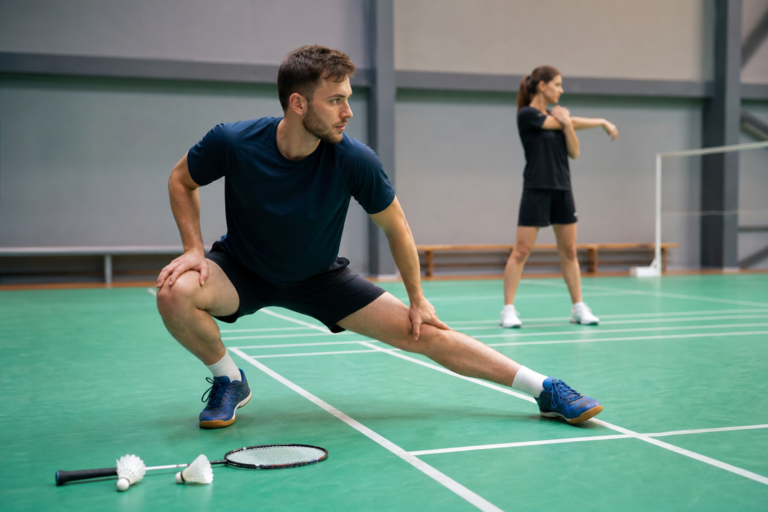 Badminton-Aufwärmen: Übungen vor Training und Match