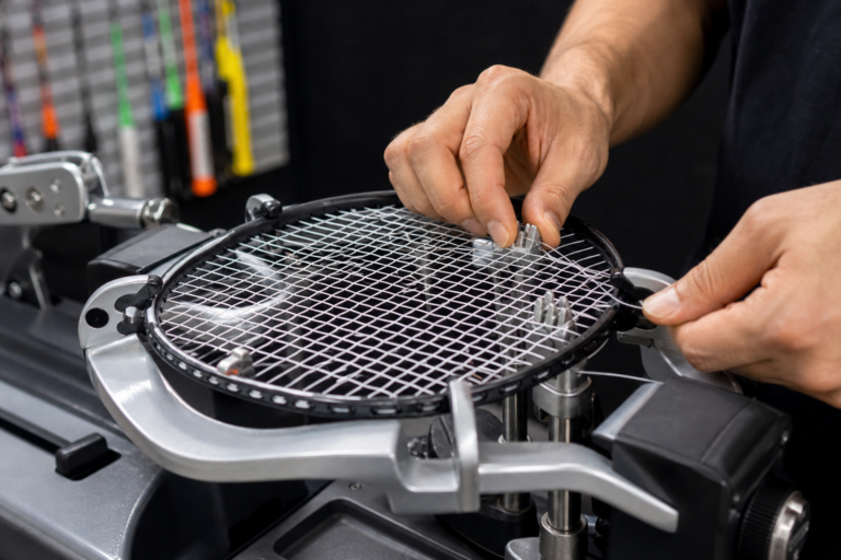 Badmintonschläger bespannen: Härte, Saiten und Kosten